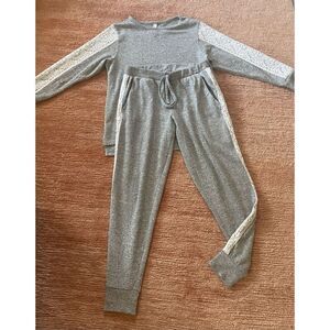 Flora Nikrooz Women's 2 Piece Long Sleeve Lounge Set For Women Small